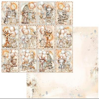 49 And Market Little Dreamer Designpapier - Milestones